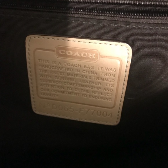 Coach laptop messenger bag - Picture 3 of 4